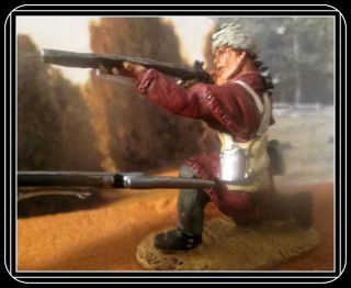 Conte Alamo Defender Tex - Mexican Rare Playset Pewter Figure 54 - 60mm Mfg Painted