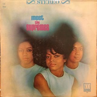 The Supremes Meet The Supremes Lp Motown Ms - 606 Rare