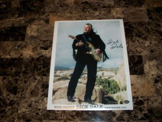 Dick Dale Rare Authentic Signed Autographed 11x14 Photo Surf King Hologram