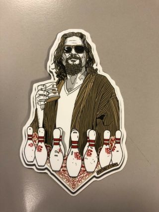 Tyler Stout The Big Lebowski Rare Sticker This Is A Private Residence Pros Cons