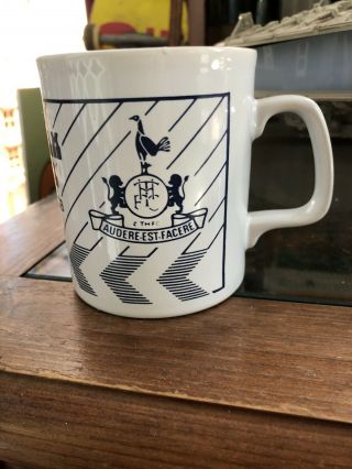 Rare Tottenham Hotspur 90’s Hummel Style Staffordshire Kiln Crafted Mug