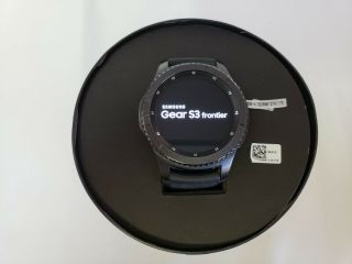 Samsung Galaxy Gear S3 Frontier Smart Watch 46mm Black - Pre - Owned - Rarely