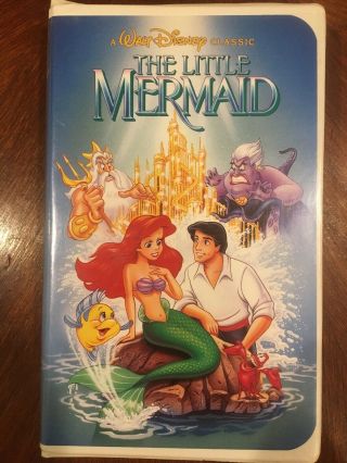 The Little Mermaid (vhs,  1990) Rare Cover