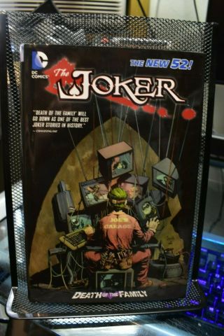 The Joker Death Of The Family Dc Deluxe 52 Hardcover Rare Batman Batgirl