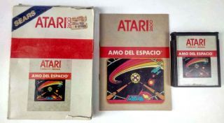 Starmaster Atari 2600 " Amo Del Espacio " Mexican´s Version Rare
