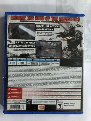 Godzilla RARE PS4 Game 2