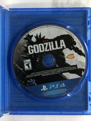Godzilla RARE PS4 Game 3