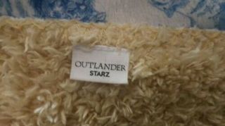 Official STARZ tv Series OUTLANDER Season 4 Fleece Blanket - PRESS EXCLUSIVE RARE 6