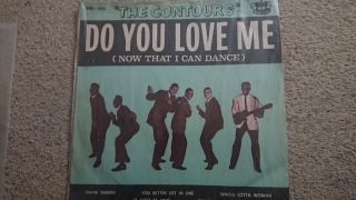 The Contours - Do You Love Me (now That I Can Dance) Rare Thailand Pressing