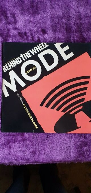 Depeche Mode - Behind The Wheel / Route 66 Megamix - Rare 4 Track Usa 12 