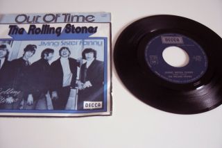 The Rolling Stones Jiving Sister Fanny - Out Of Time ♫ Rare Picture Single.