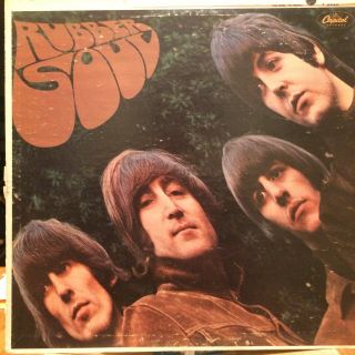 The Beatles Rubber Soul Lp Capitol T - 2442 Rare Mono
