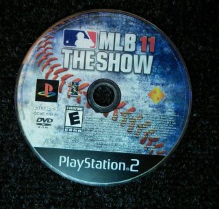 Mlb 11 The Show Ps2 Playstation 2 Disc Only Rare Sony