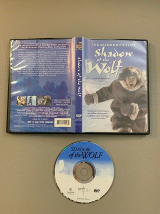 Shadow Of The Wolf Dvd Rare Oop 1992 Lou Diamond Phillips Adventure - Drama 90s