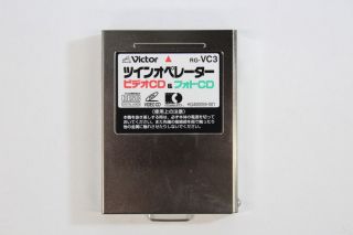 Sega Saturn Victor Video & Photo Cd Twin Operator Card Rg - Vc3 Japan Import Rare