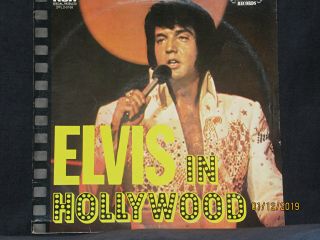 Elvis Presley " Elvis In Hollywood " 1976 Two Rare Lp 