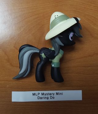 Mlp My Little Pony Funko Mystery Minis Series 2 Figure - Rare Black Daring Do