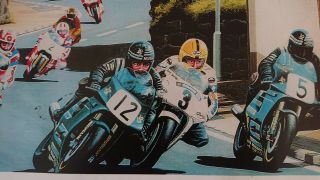 Joey Dunlop,  Robert Dunlop.  Northwest Road Racing - Rare
