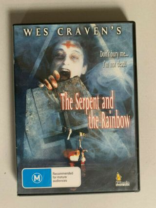 Serpent And The Rainbow Rare Australian Dvd Cult 80s Wes Craven Horror Umbrella