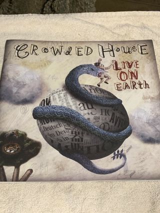 2007 Crowded House Live On Earth Program Rare Us Shippong