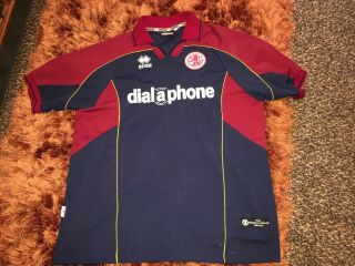 Rare Middlesbrough Football Shirt,  Dial A Phone,  Away Top,  Size Xxxl,  Mfc