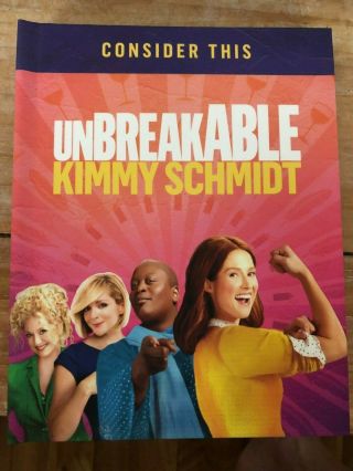 Unbreakable Kimmy Schmidt The 3rd Season Netflix Fyc Emmy Dvd 