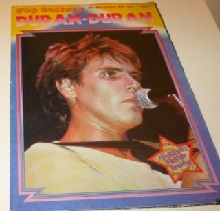 Duran Duran Pop Gallery Rare Poster Mag No 15