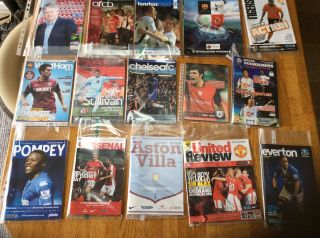 30 Spurs Away Progs From 09/10 Incl Rare Friendly,  Cup Games And Fa Cup Semi