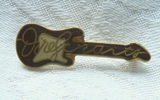 Dire Straits Rare Promo Guitar Jewelry Lapel Pin