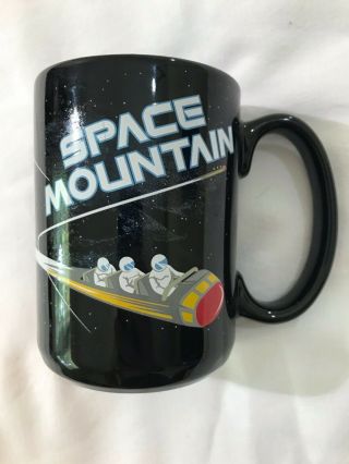 Very Rare Walt Disney World Disneyland Space Mountain Coffee Tea Mug