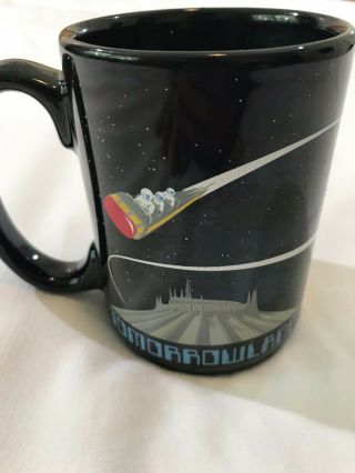 Very Rare Walt Disney World Disneyland Space Mountain coffee tea Mug 3