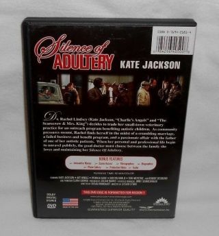SILENCE OF ADULTERY DVD Kate Jackson Art Hindle Kristin Fairlie RARE & OOP 3