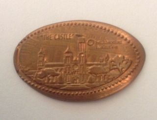 Rare Washington Dc The Castle Smithsonian Museum Elongated Copper Penny