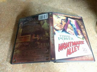 Nightmare Alley (dvd,  2005) Very Rare 1947 Drama Film Noir,  Cond