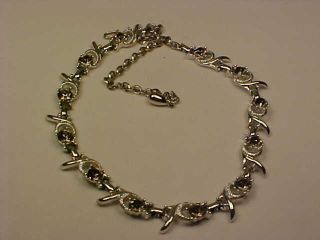 Rare Vintage Sarah Coventry " Cool Surrender " Necklace