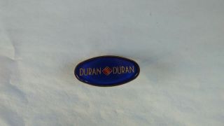 Rare Duran Duran Pin Metal Badge 80s Rare