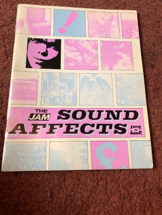 The Jam Song Book “sound Effects”.  Ultra Rare.