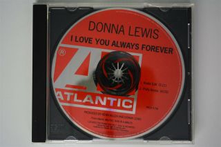 Donna Lewis I Love You Always Forever Atlantic Cd Single Nm Promo Rare