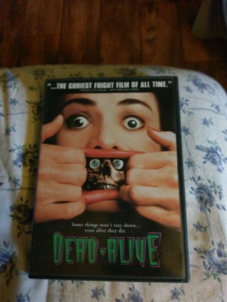 Dead Alive (dvd,  1998,  Unrated Version) Peter Jackson Rare Oop Horror