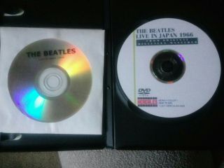The Beatles Live in Japan DVD & Pictures 2 Disc RARE 1966 2003 3