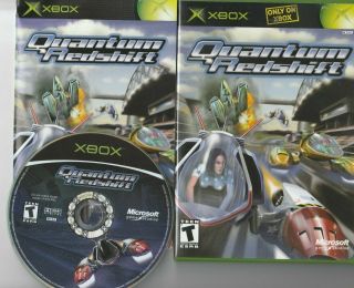 Quantum Redshift (microsoft Xbox,  2002) Complete Rare