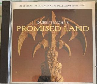 Queensryche Promised Land Rare 2 Disc Cd - Rom Video Game Videos - Windows & Mac