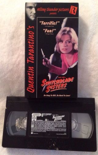 Switchblade Sisters by Quentin Tarantino (Prev.  Viewed VHS) RARE OOP 3