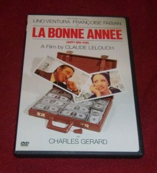 La Bonne Anne Rare Oop Dvd Claude Lelouch,  Lino Ventura,  Francoise Fabian