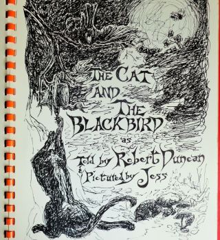 RARE BOOK THE CAT AND THE BLACKBIRD 1ST EDITION 1967 2