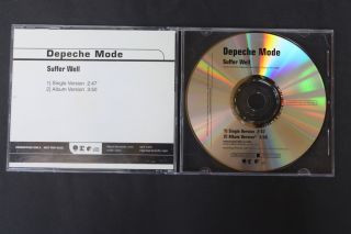 Depeche Mode Promo Pro Cd Rare Dave Gahan Martin Gore Suffer Well 2 Track