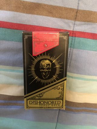 Dishonored Tarot Cards - Deck - Rare Bonus - Video Game Cards Opened