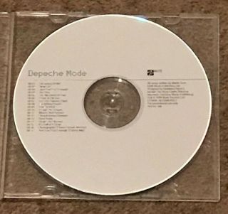 Depeche Mode - The Singles 81 85 - Promo Alcdmutel1 For 1998 Reissue - Rare