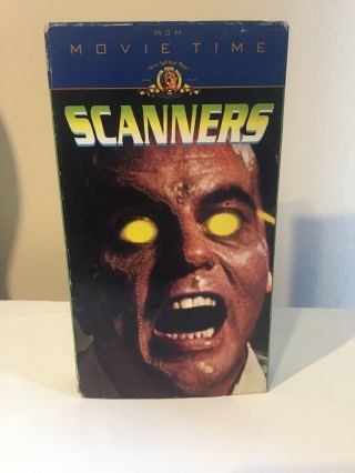 Scanners (vhs,  2000) 1980 Horror Movie Rare