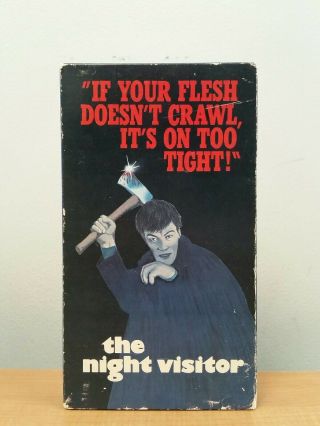 The Night Visitor Vhs Rare Vci Command Performance Horror